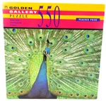 Golden Gallery Jigsaw Puzzle 550 Pieces 'peacock Pride' #5590-E Factory Sealed. Fixed Price $34.00.