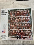 Will The Real Santa Jigsaw Puzzle 1993 Bill Bell 1000 Pc Great American (BX1). Fixed Price $12.98.