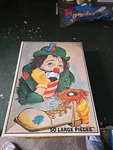 Tee Pee Jessup Paper Box Brand Clown Puzzle 50 Pieces Bird Nest. Fixed Price $17.99.