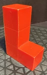 Soma Puzzle Red Cube Replacement Part Piet Hein Denmark Parker Bro Brain Teaser. Fixed Price $15.07.