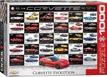 Eurographics Puzzles Ford Mustang Evolution 6000-0684 1000 Pcs New Nib. Fixed Price $21.99.