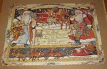 Susan Winget Art - Christmas Spirit Velvet Back Puzzle Complete And Nice. Fixed Price $58.00.