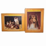 Vintage Junior Guild Jigsaw Dog Puzzles Set Of 2. Fixed Price $11.97.