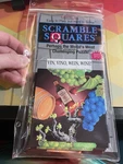 Dazzle Scramble Squares Vino Wein Wine 9 Piece Puzzle. Fixed Price $9.50.