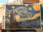 Van Gogh Starry Night 1000 Piece Piatnik Puzzle - Uncounted. Fixed Price $18.00.