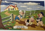 Vtg Jaymar Walt Disney The Three Little Pigs 300 Piece Jigsaw Puzzle Complete. Fixed Price $19.95.