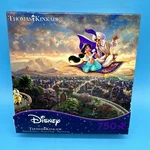 2014 Disney Thomas Kinkade Aladdin And Princess Jasmine 750 Pc Puzzle New. Fixed Price $11.20.
