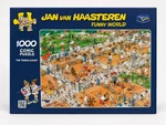 Factory Sealed Jumbo 1000 Pc Jigsaw Jan Van Haasteren The Tennis Court 68X49 Cm. Fixed Price $46.62.