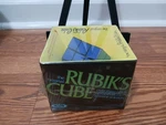 Vintage 1980 Ideal Rubiks Cube Original Sealed New Shrink Wrap Retro Toy 80S. Fixed Price $50.00.