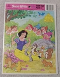 Snow White And The Seven Dwarves Golden Anniversary Frame Tray Puzzle. Fixed Price $8.00.