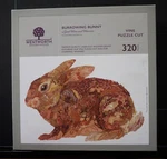 Wentworth Wooden Puzzle. Burrowing Bunny 320 Pieces, #1140008. Complete.. Fixed Price $48.00.