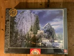 New Educa Yosemite Winter Jigsaw Puzzle 1000 Piece Sealed Mountain Photography. Fixed Price $19.95.