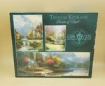 2002 Ceaco Thomas Kinkade Deluxe Three Full Size Jigsaw Puzzle Set Mint!. Fixed Price $25.00.