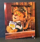 Vtg 2000 Mattel "between The Lions" Lionel Lion's Cliff Hanger Wood Tray Puzzle. Fixed Price $5.00.