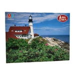 Milton Bradley New Portland Head Lighthouse Me Jigsaw Puzzle 1000 Pieces. Fixed Price $18.99.