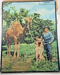 Vintage Rin Tin Frame Tray Inlay NO.4428 By Whitman 14" X 11". Fixed Price $20.89.