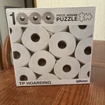 Hoarding Toilet Paper Puzzle 1000 Piece Jigsaw Funwares 2020 New!. Fixed Price $15.49.