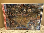 The Civil War 1000 Piece Jigsaw Puzzle, White Mountain Puzzles 1994 Made Usa. Fixed Price $15.95.