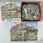 Remarks Sweet Home Can You Find? 1000 Pc Puzzle 100% Complete Jigsaw Rare. Fixed Price $12.00.