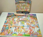 Vtg 1983 Ambassador Jigsaw Puzzle My Two Bits Worth Video Game Arcade 1000 Pcs. Fixed Price $23.99.