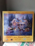 New Sunsout Welcome Home By Nicky Boehme 1000 Piece Jigsaw Puzzle 27 X35. Fixed Price $14.99.