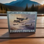 Robert Taylor 1000 Piece Puzzle Wings Of War D-day Airborne Assault & Fix Glue. Fixed Price $109.00.