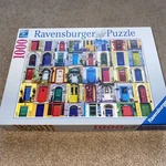 Doors Of The World - Ravensburger Puzzle 1000 Pieces Complete. Fixed Price $18.99.