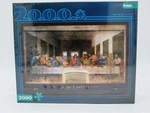 The Last Supper By Leonardo Da Vinci 2000 Piece Puzzle Buffalo New Poster Inside. Fixed Price $19.99.