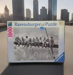 Sealed 2001 Ravensburger 1000 Pieces Lunchtime 1932 Jigsaw Puzzle 156184 (27X20). Fixed Price $45.99.