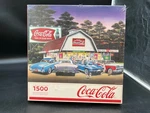 Springbok "night On The Town" Coca-cola Coke 1500 Piece Jigsaw Puzzle *sealed*. Fixed Price $25.00.