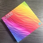 Jigsaw Puzzle Buffalo Color Challenge 1000 Piece 100% Complete. Fixed Price $8.00.
