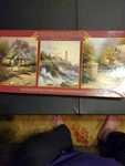 Thomas Kinkade Painter Of Light Deluxe Jigsaw Puzzles Set 3 500 Piece. Fixed Price $16.99.