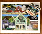 Masterpieces Americana 500 Puzzle Twin Lakes Gail Fraser Ez Grip Complete Vg+. Fixed Price $9.00.