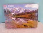 Vintage Milton Bradley Mt Shuksan Glacier Washington Jigsaw Puzzle 2500 Pcs New. Fixed Price $36.99.