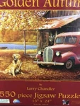 Brand New Sunsout 'a Golden Autumn' By Larry Chandler 550 Piece Jigsaw Puzzle. Fixed Price $19.99.