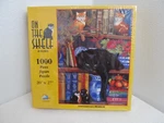 Sunsout On The Shelf Cat Jigsaw Puzzle By Chrissie Snelling 1000 Pieces New. Fixed Price $13.75.