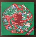 Vtg 80S Springbok Hallmark Out Lines Christmas Wreath Shaped Puzzle 500PC Euc. Fixed Price $20.00.