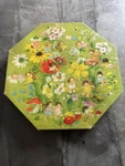 Vtg 1975 Springbok Puzzle Flutterby Fancy Fairies Hallmark Octagonal Complete. Fixed Price $35.00.