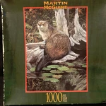 Ceaco Jan Martin Mcguire 1000-PC Jigsaw Puzzle Backwater Otter 27X20 New. Fixed Price $24.95.