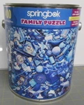 Springbok Puzzle Paint Can Family 400 Piece Hallmark Cards 2000. Fixed Price $125.00.