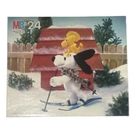 Vintage 1965 Mb 24 Piece Puzzle Snoopy Peanuts Character Complete. Fixed Price $13.25.