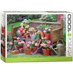 Eurographics Garden Bench 1000 Piece Jigsaw Puzzle 6000-5345. Fixed Price $30.88.