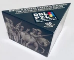 Us Capitol Rotunda Puzzle 2 Sided Jigsaw 50 Pcs Dbl Pzl Peru & Civil War Nob Era. Fixed Price $19.99.