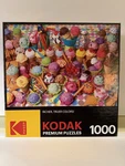 Kodak Premium Puzzles Variety Of Colorful Ice Cream 1000 Piece. Fixed Price $9.99.