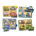 Melissa & Doug Vehicles Wooden Mini-puzzle Pack Separate Puzzles 4791. Fixed Price $24.99.