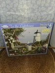 White Mountain 1000 Puzzle "to The Lighthouse" New Sealed 2013 Complete. Fixed Price $25.00.