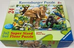 Ravensburger Puzzle - Jungle Juniors 24 Piece Super Sized Floor 2012. Fixed Price $10.00.