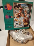 Vtg 1994 Ceaco 500PC Pieces Puzzle Mad Tea Party Scott Gustafson Counted Complet. Fixed Price $39.80.