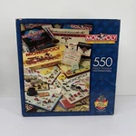 1998 Monopoly Through The Years 550 Piece Puzzle Pewter Token Parker Bros New. Fixed Price $12.50.