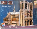 Wrebbit 3-D "notre Dame Catherdal" Puzzle From 1995 Nip!. Fixed Price $59.95.
